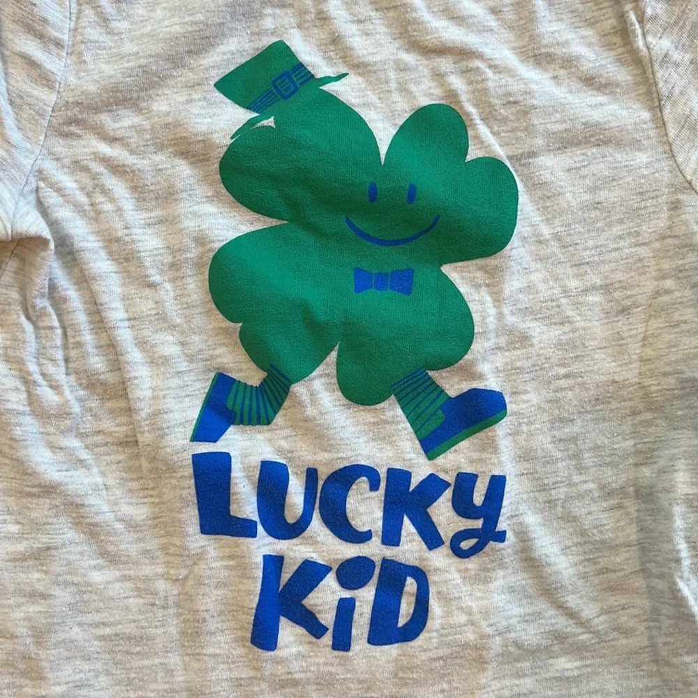 Four Leaf Clover “Lucky Kid” T-shirt Size 4T
